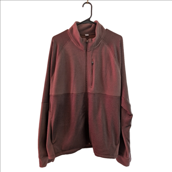 Men's Old Navy Brown Full-Zip Hybrid Performance Jacket XXL - Picture 8 of 8